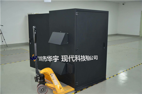 我司21号发货浙江，为浙江某公司提供定制款恒温恒湿户外投影仪安装柜(图1)
